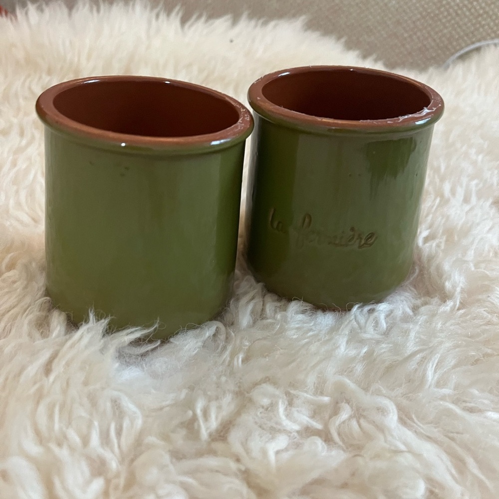 2 La Fermière Olive Green
Ceramic Jar